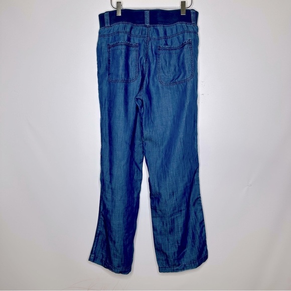 Women's Sonoma Life + Style Blue Weekend Pants Size 8 - Picture 3 of 3